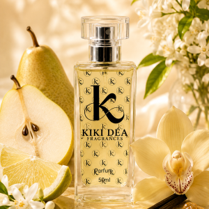 Pure Paradis perfume by Kiki Déa – clean luminous floral fragrance with pear and orange blossom